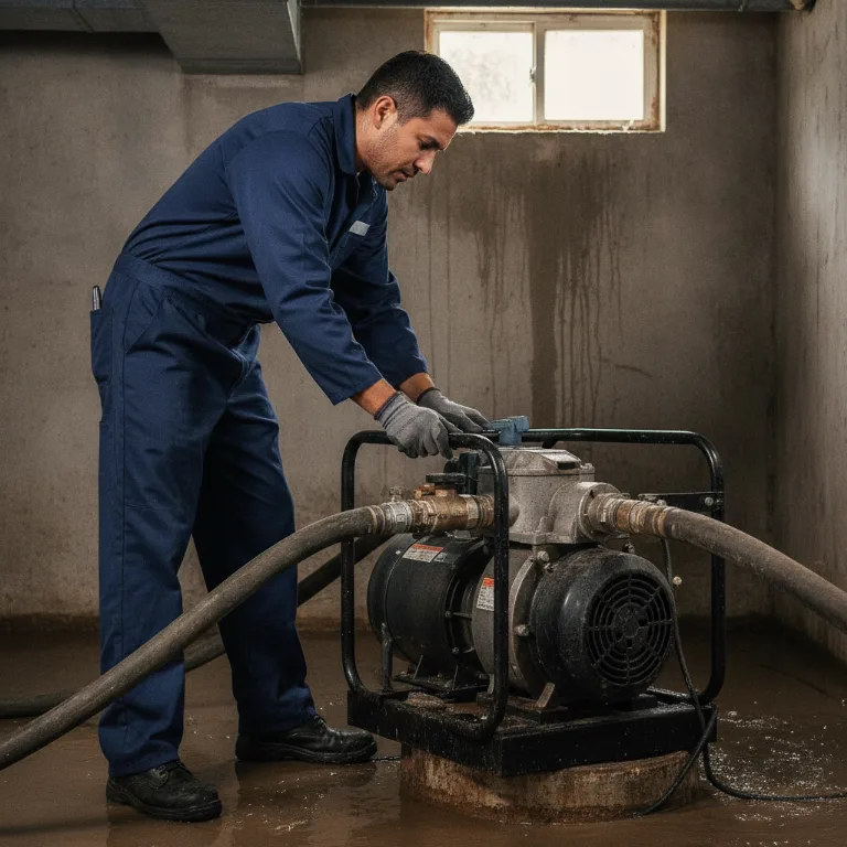 Achique Sótano servicio en Rosarito